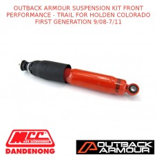 OUTBACK ARMOUR SUSPENSION KIT FRONT FITS HOLDEN COLORADO 1ST GEN 9/08-7/11